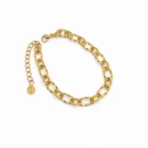 צמיד לאישה דגם לילוש בצבע זהב מצופה זהב 18K