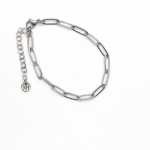 צמיד ליאל עשוי סטיינלס סטיל צבע כסף