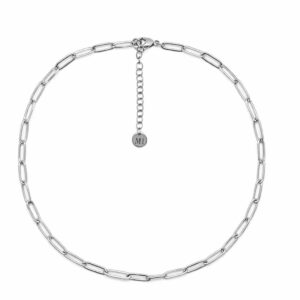 שרשרת ליאל עשויה סטיינלס סטיל צבע כסף